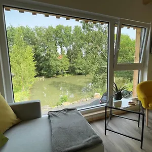 Panorama Teichblick , Heldritt Deutschland